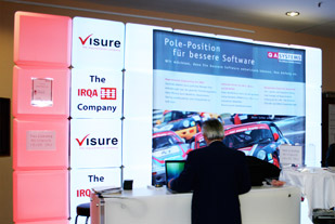 QA Systems, Messestand 2
